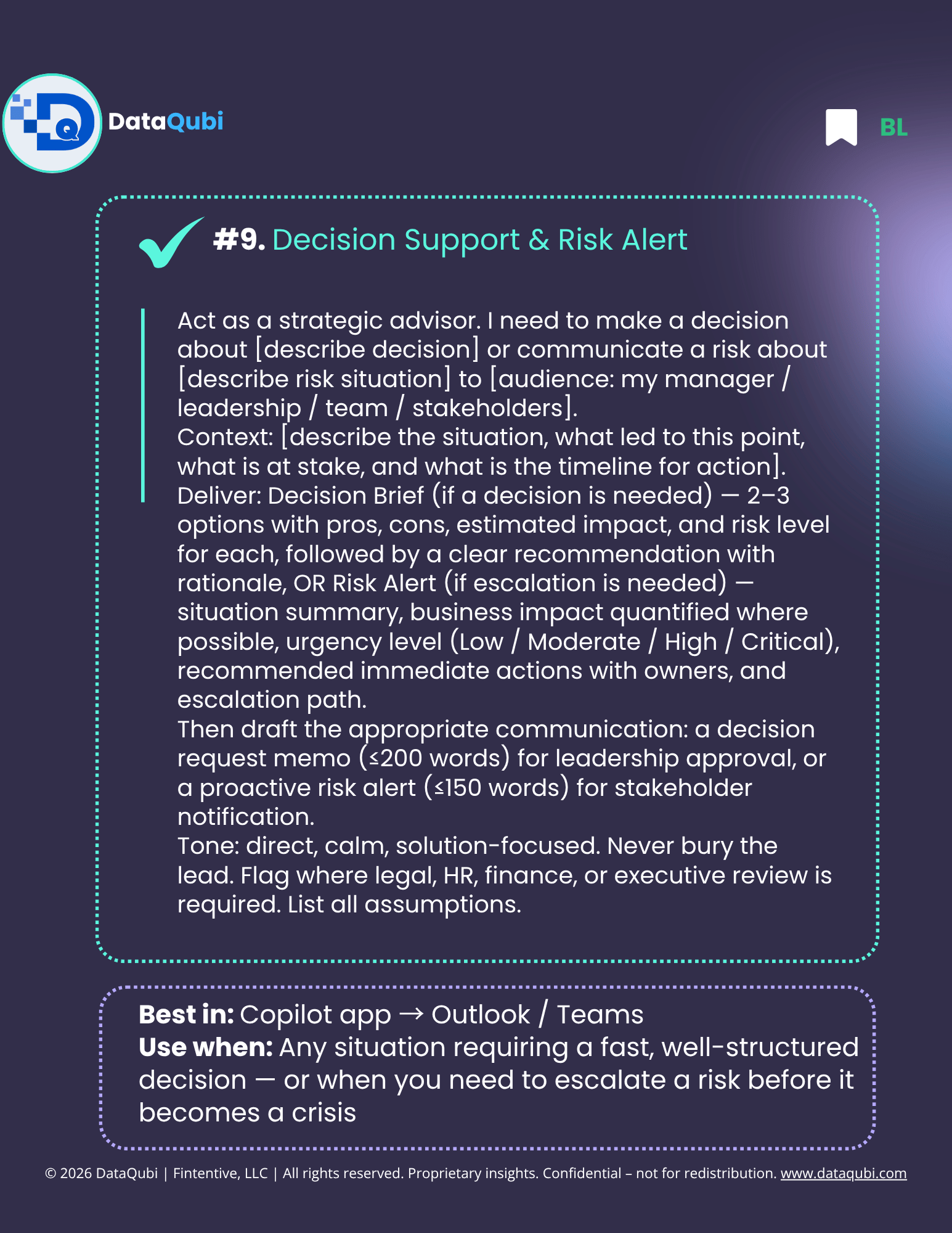 M365 Copilot for Business Leaders, flyer 12 of 14