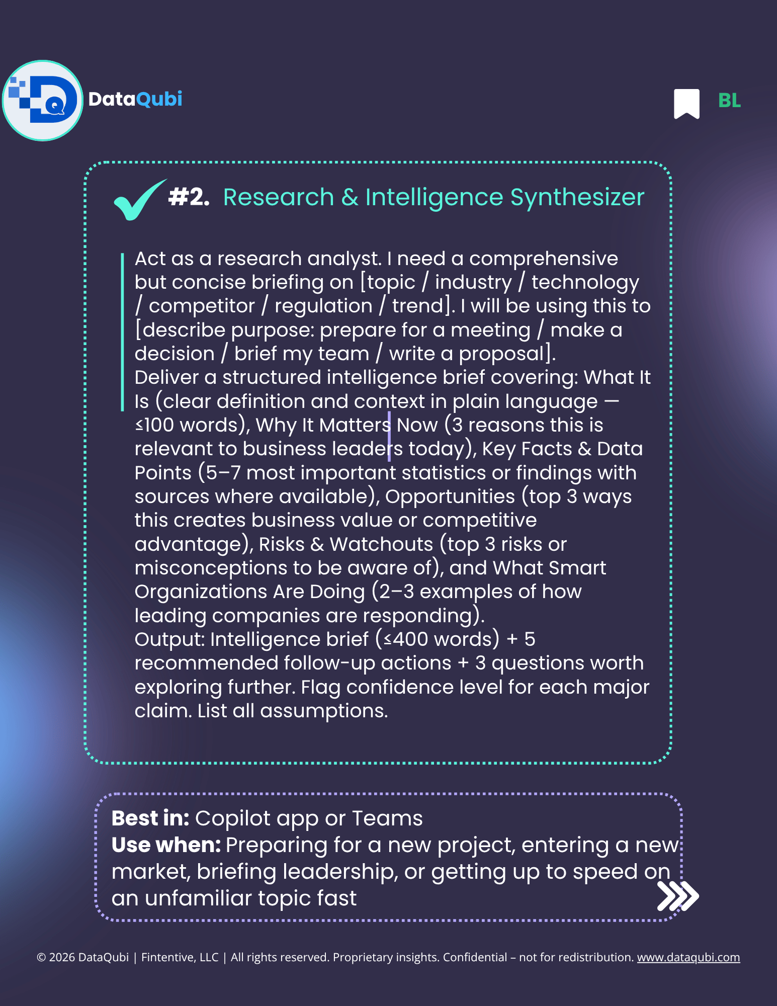M365 Copilot for Business Leaders, flyer 5 of 14