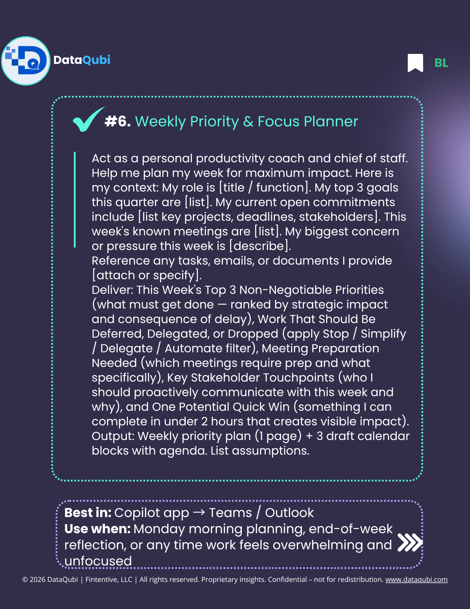 M365 Copilot for Business Leaders, flyer 9 of 14