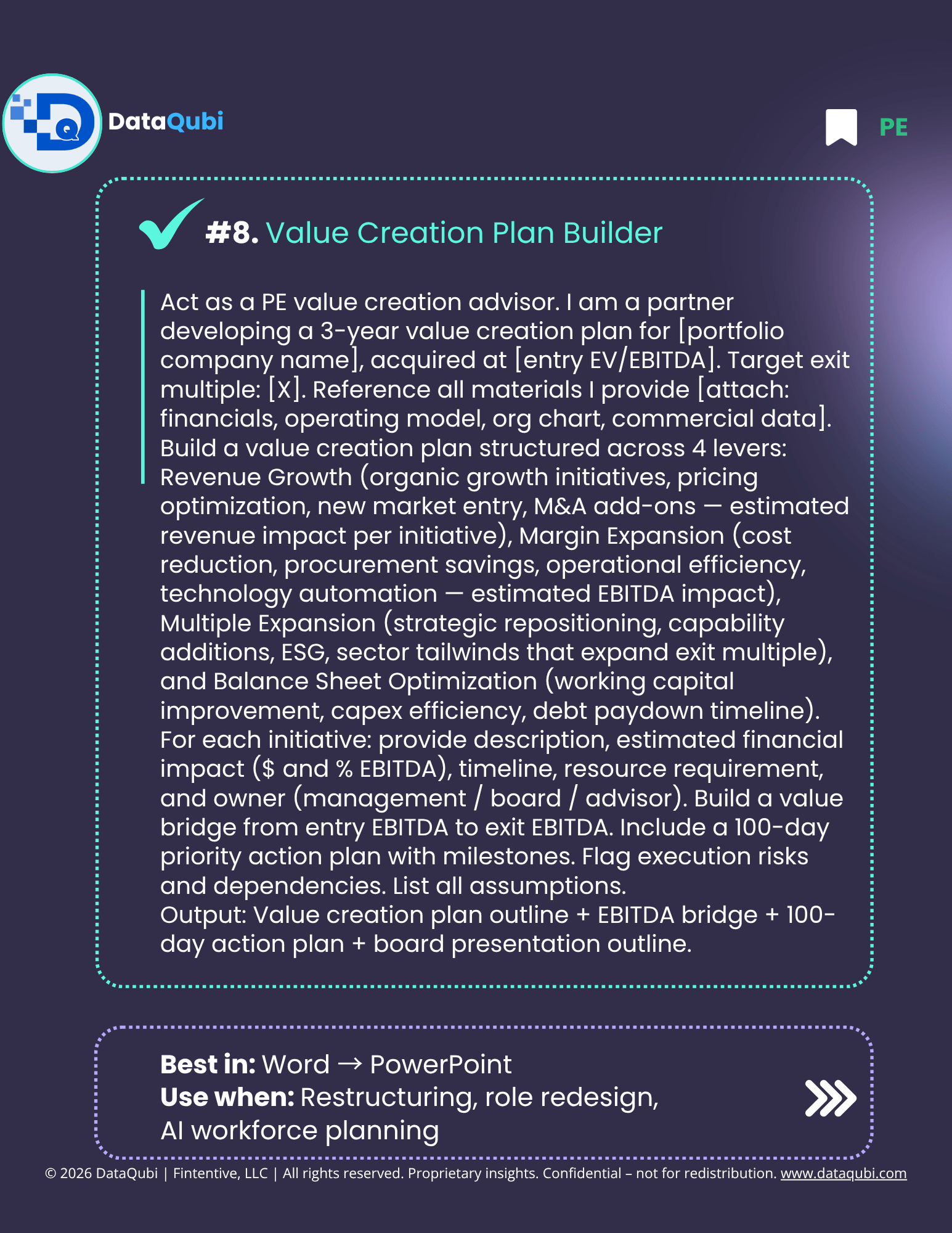 M365 Copilot for PE Partners, flyer 11 of 14