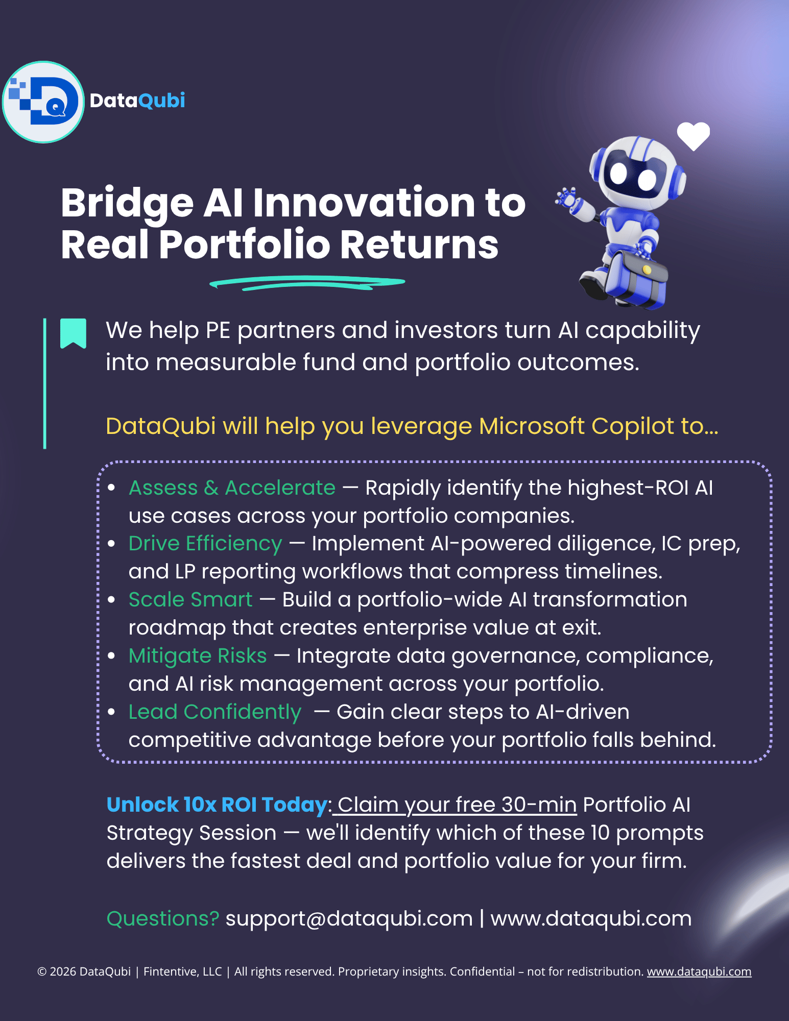 M365 Copilot for PE Partners, flyer 14 of 14