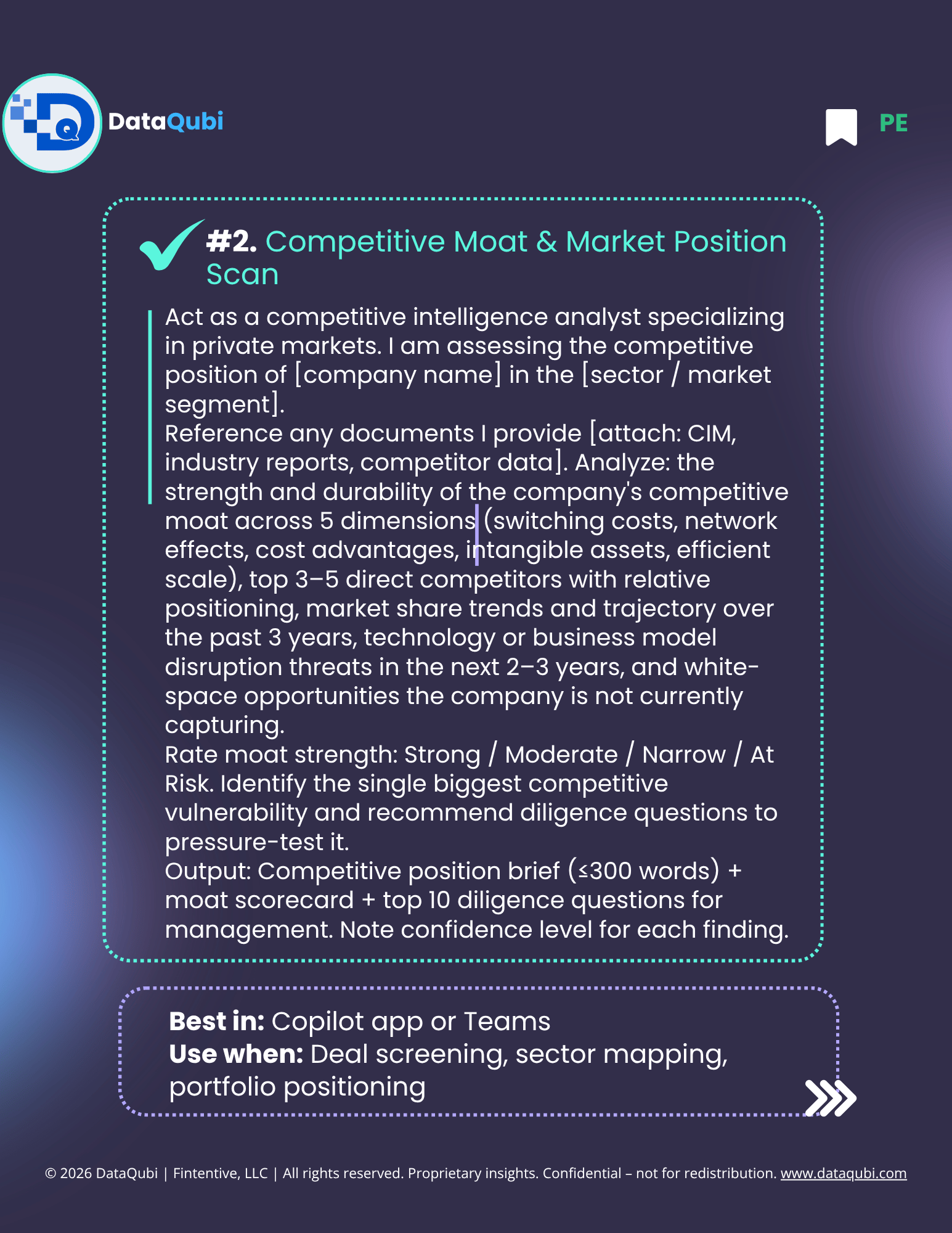 M365 Copilot for PE Partners, flyer 5 of 14