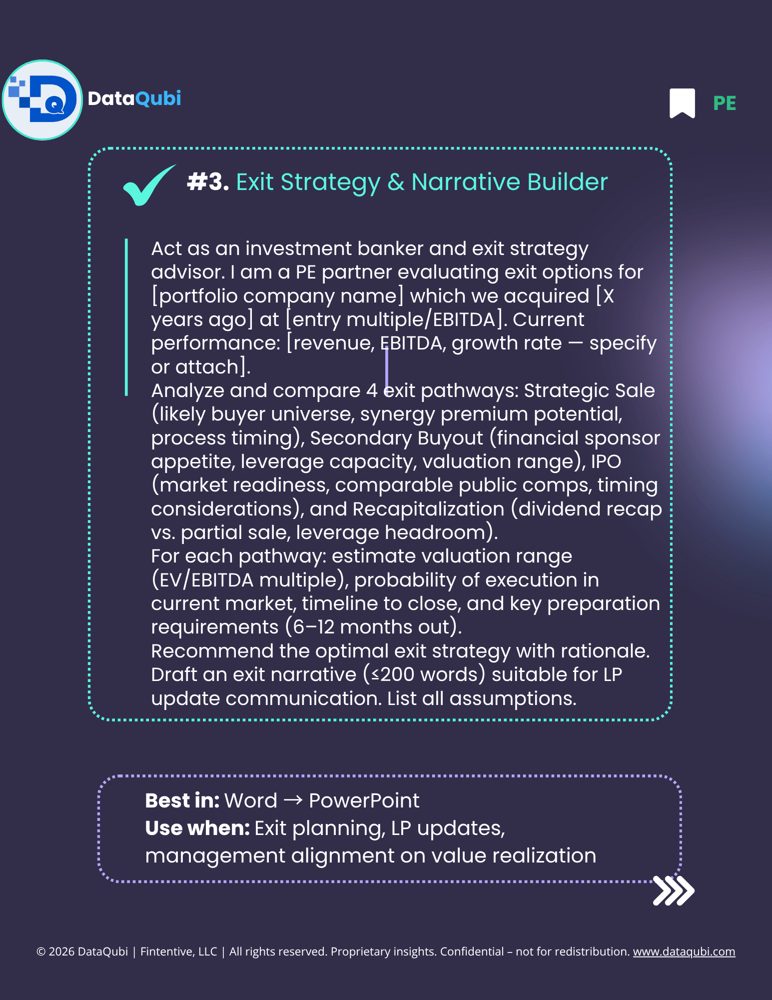 M365 Copilot for PE Partners, flyer 6 of 14