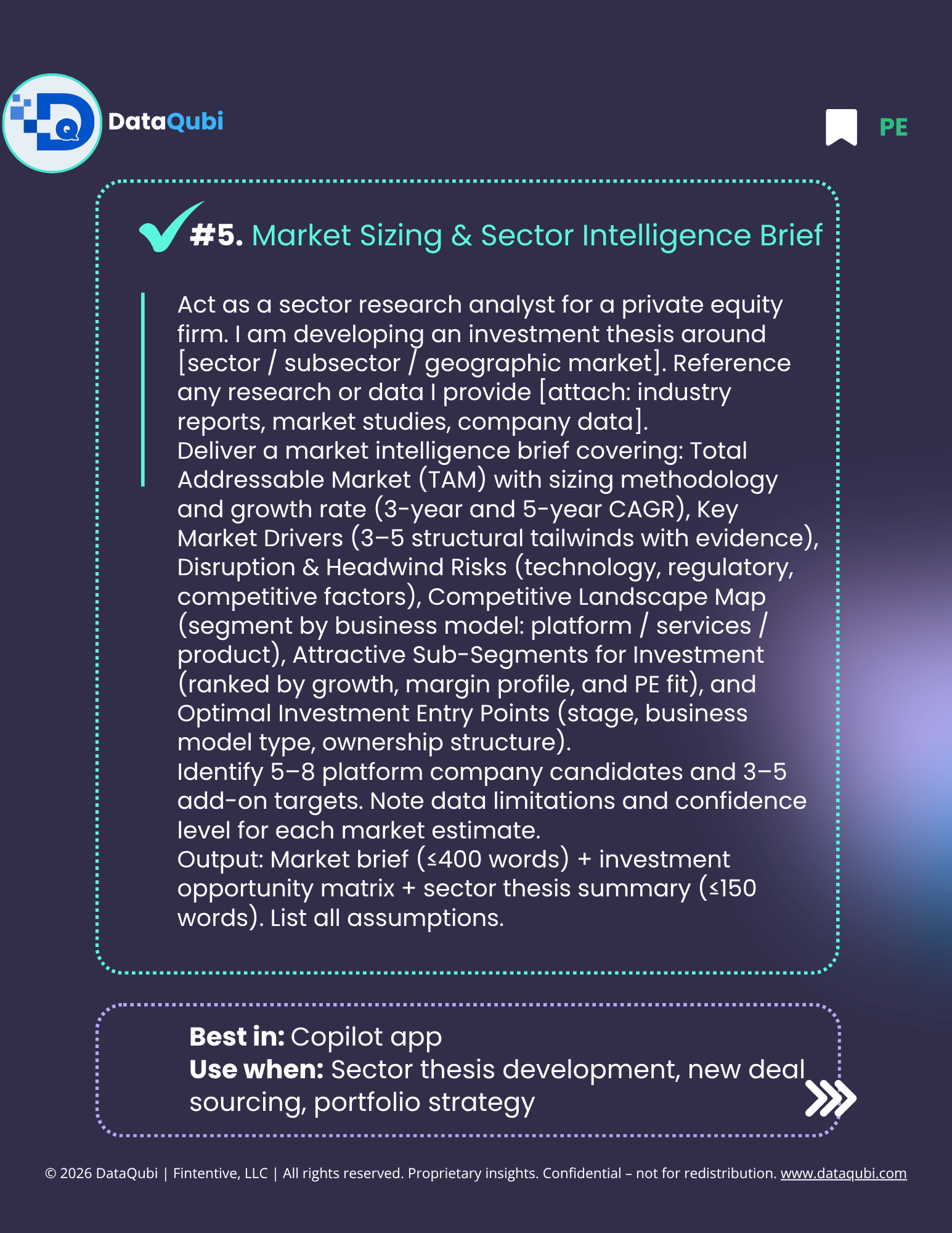 M365 Copilot for PE Partners, flyer 8 of 14