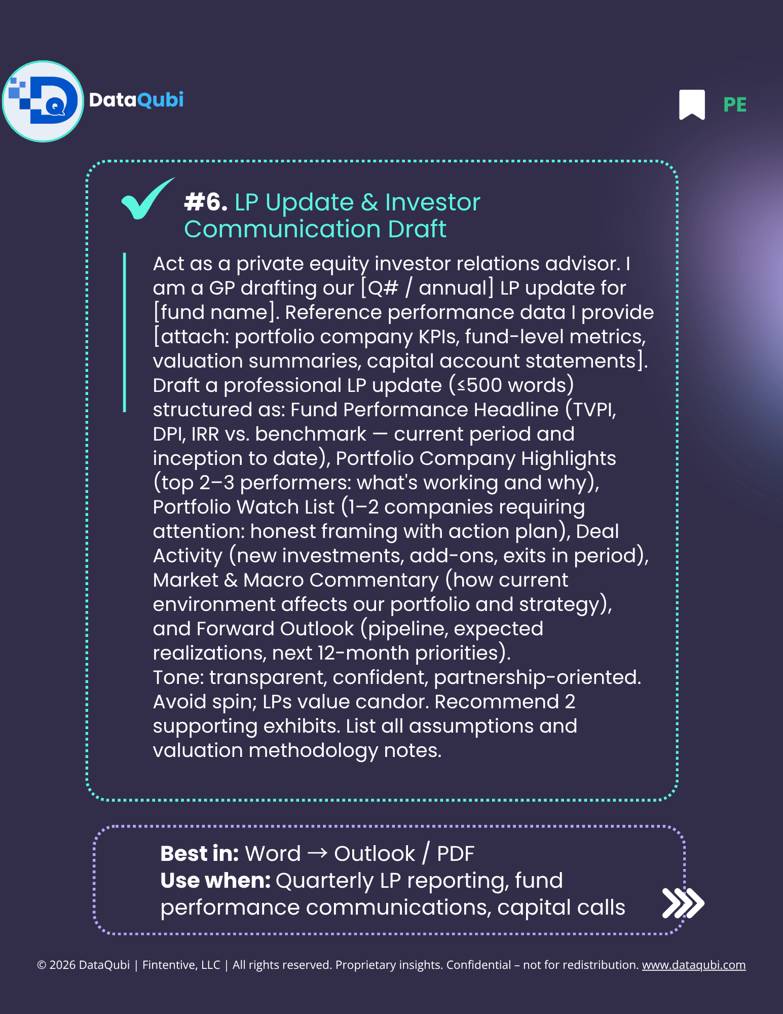 M365 Copilot for PE Partners, flyer 9 of 14