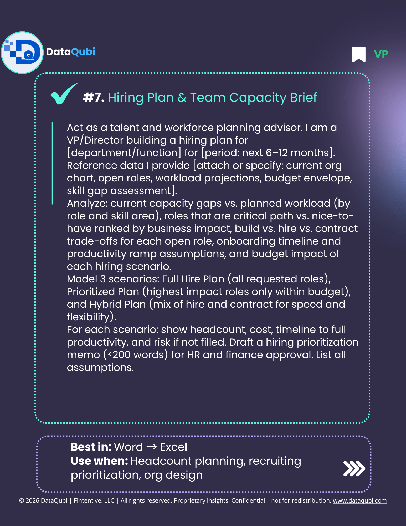 M365 Copilot for VPs & Directors, flyer 10 of 14