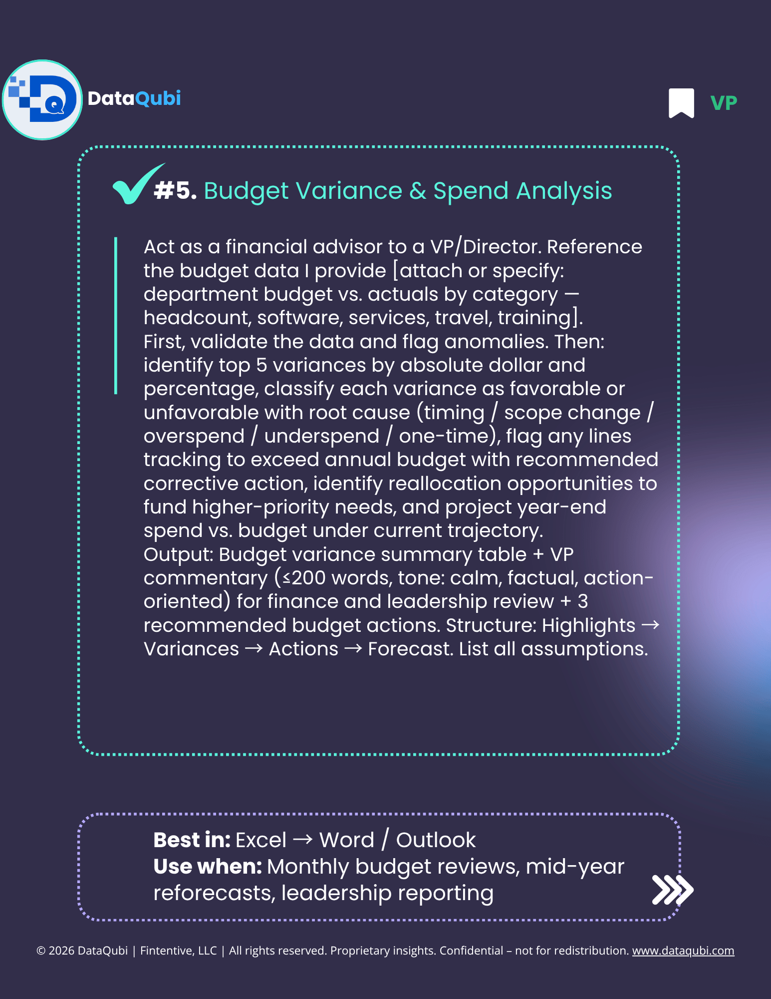 M365 Copilot for VPs & Directors, flyer 8 of 14